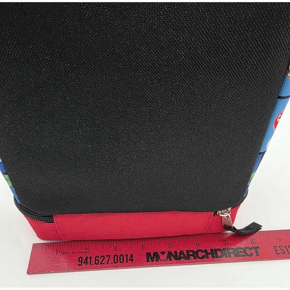 Super Mario Insulated Lunch Bag Dual Insulated Compartments‎ New with Tags #0164